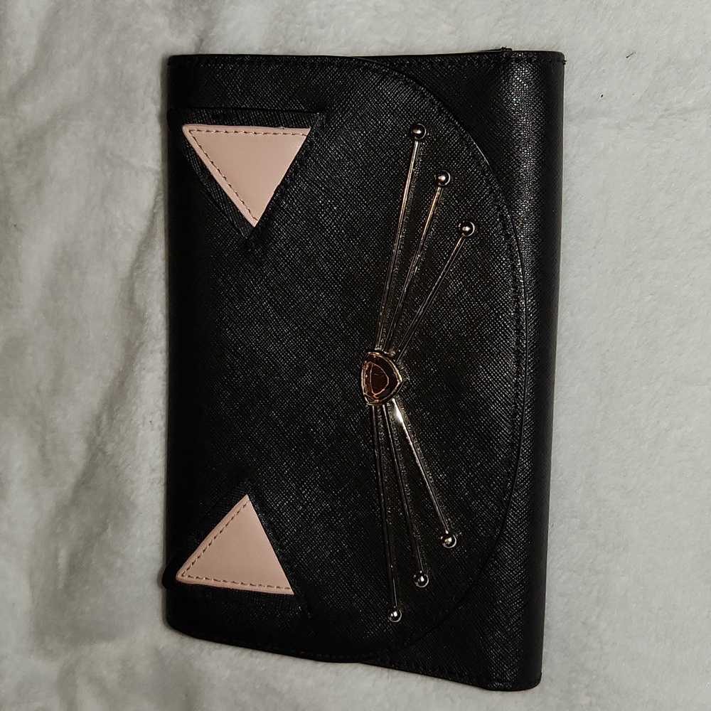 Kate Spade Black Cat Design Women's Clutch